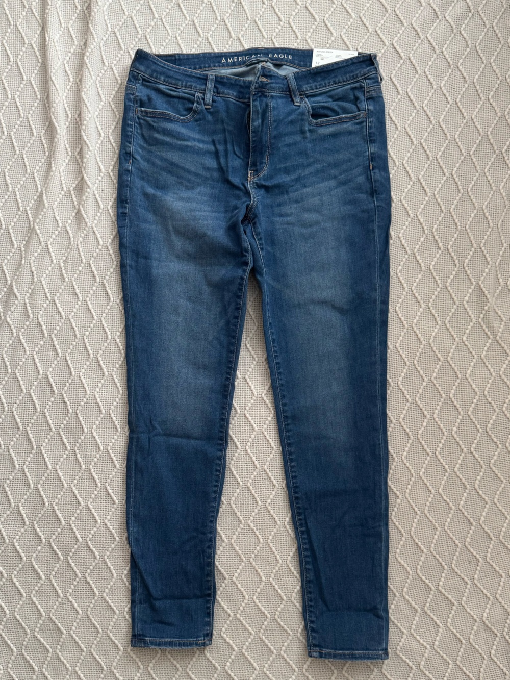 American Eagle Outfitters Dark Blue Skinny Jeans